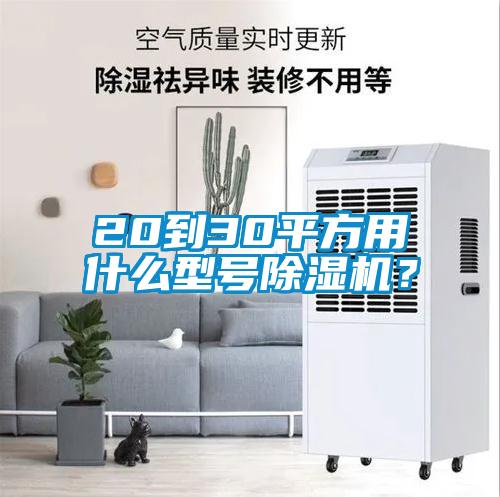 20到30平方用什么型號除濕機？