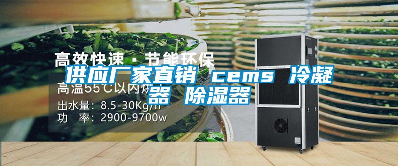 供應(yīng)廠家直銷 cems 冷凝器 除濕器