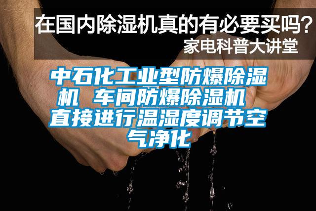 中石化工業(yè)型防爆除濕機 車間防爆除濕機 直接進行溫濕度調(diào)節(jié)空氣凈化