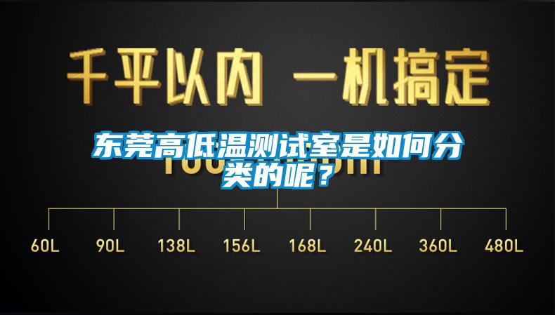 東莞高低溫測試室是如何分類的呢？