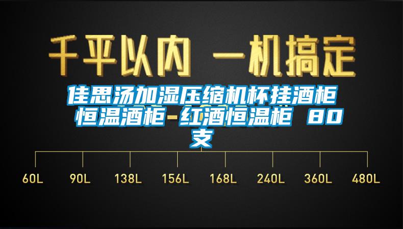 佳思湯加濕壓縮機(jī)杯掛酒柜 恒溫酒柜 紅酒恒溫柜 80支