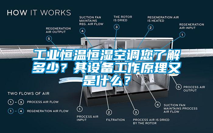 工業(yè)恒溫恒濕空調(diào)您了解多少？其設(shè)備工作原理又是什么？