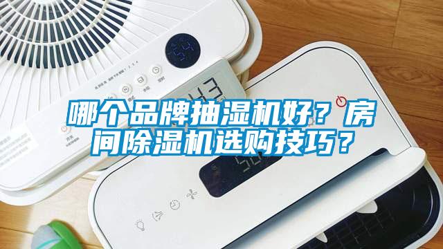 哪個品牌抽濕機好？房間除濕機選購技巧？