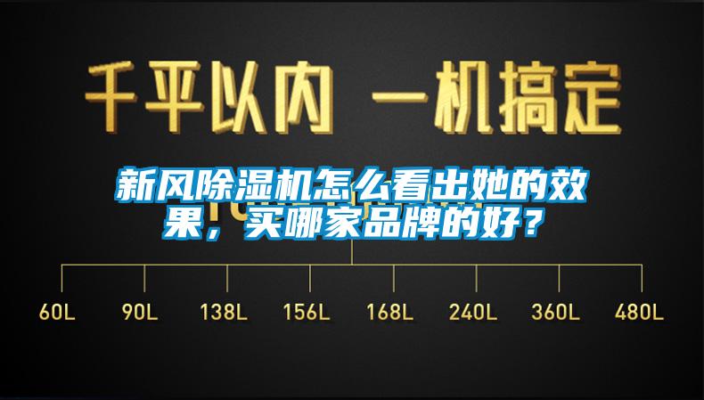 新風(fēng)除濕機(jī)怎么看出她的效果，買哪家品牌的好？