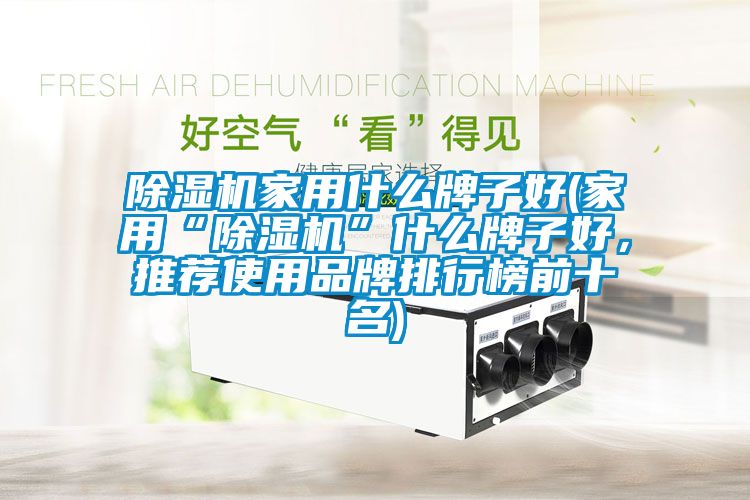 除濕機(jī)家用什么牌子好(家用“除濕機(jī)”什么牌子好，推薦使用品牌排行榜前十名)