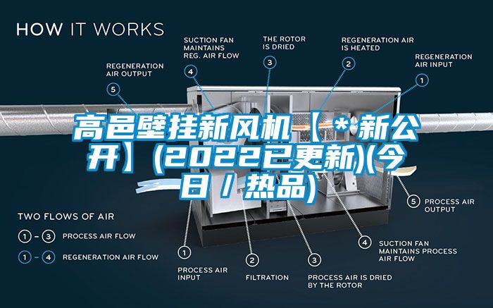 高邑壁掛新風(fēng)機(jī)【＊新公開】(2022已更新)(今日／熱品)