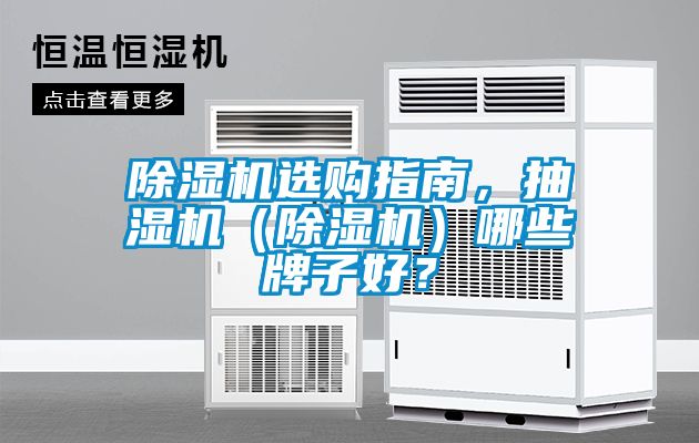 除濕機(jī)選購(gòu)指南，抽濕機(jī)（除濕機(jī)）哪些牌子好？